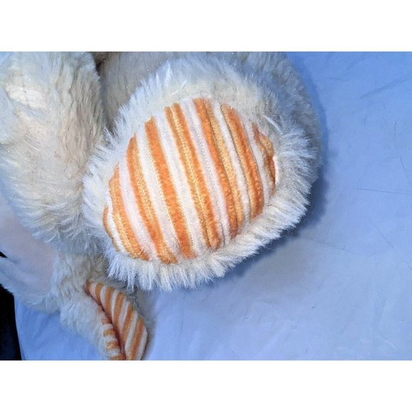 Spark Create Imagine Lamb Sheep Plush Rattle Cream Orange Paws Crinkle Ears - Picture 3 of 8
